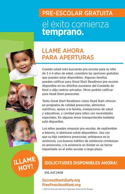 Pre-Escolar Gratuita